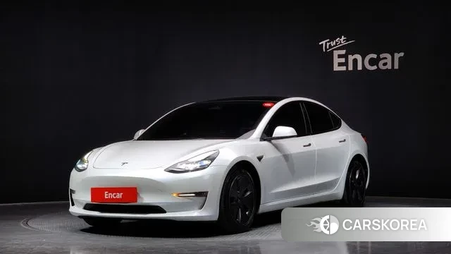 Tesla Model 3 2022 Белый из Кореи