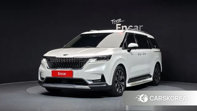 Kia Carnival 4th generation 2021 Белый из Кореи