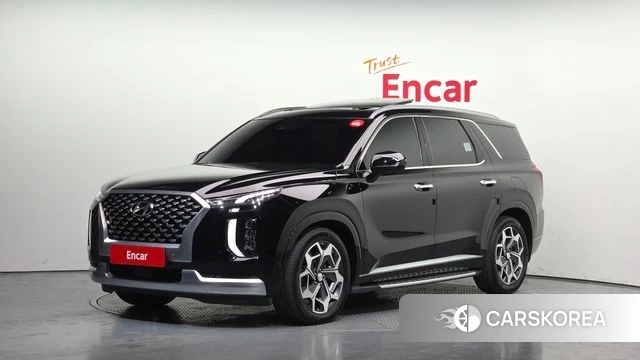 Hyundai Palisade 2021 Черный из Кореи