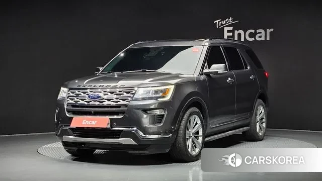 Ford Explorer 2018 Серый из Кореи