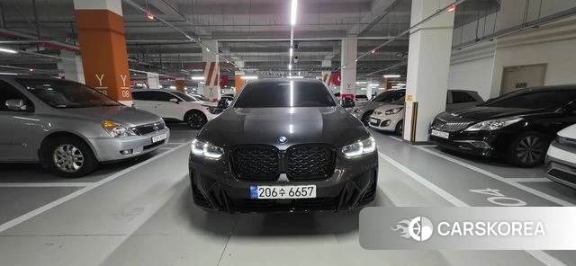 BMW X4 (G02) 2023 Серый из Кореи