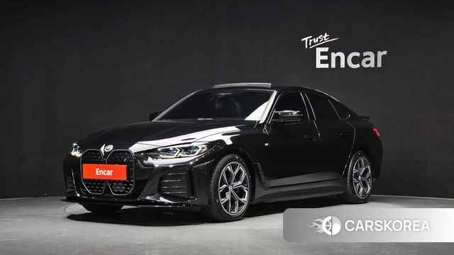 BMW i4 2022 Черный из Кореи