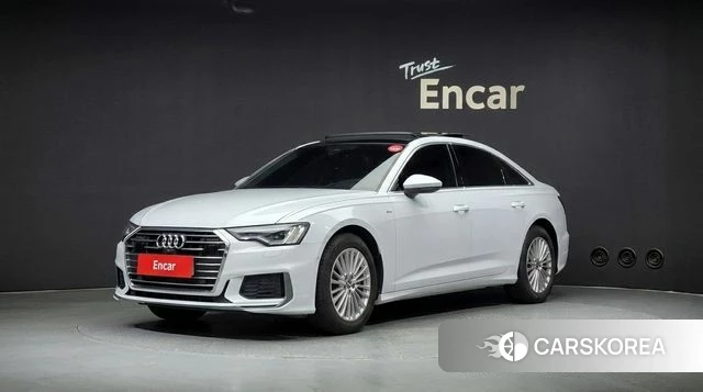 Audi A6 (C8) 2021 Белый из Кореи