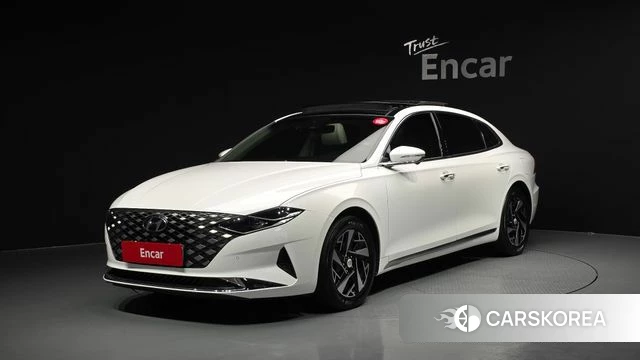 Hyundai The New Grandeur IG Hybrid 2022 Белый из Кореи