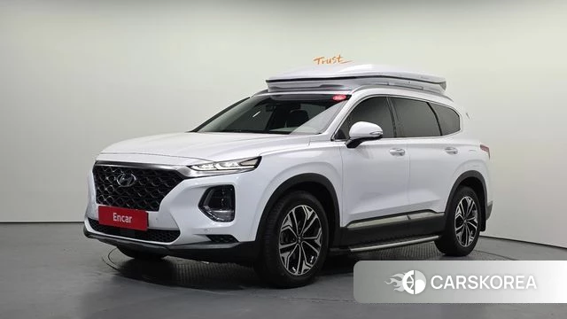 Hyundai Santa Fe TM 2018 Белый из Кореи