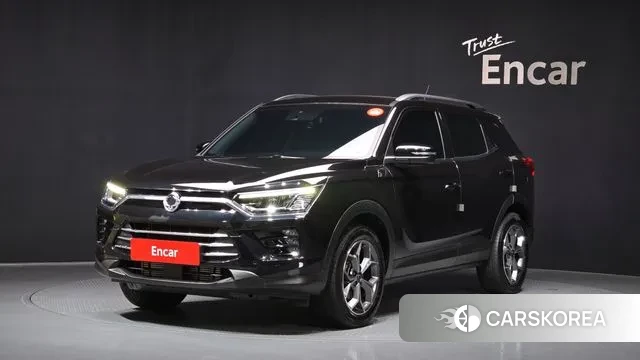 Ssangyong Beautiful Korando 2023 Черный из Кореи