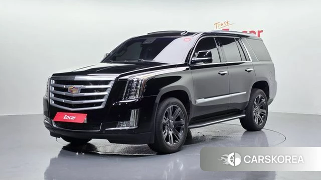 Cadillac Escalade 2018 Черный из Кореи