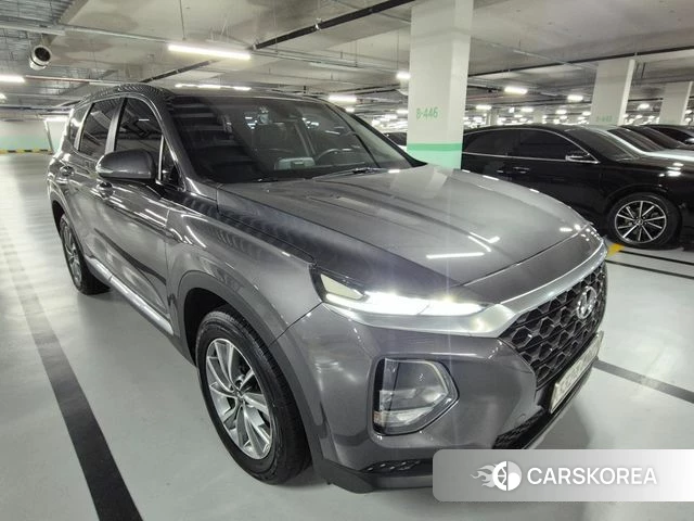 Hyundai Santa Fe TM 2019 Серый из Кореи