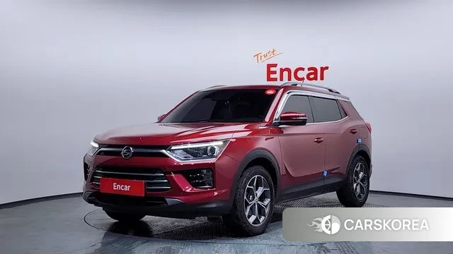 Ssangyong Beautiful Korando 2020 Красный из Кореи
