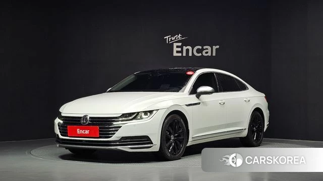 Volkswagen Arteon 2019 Белый из Кореи