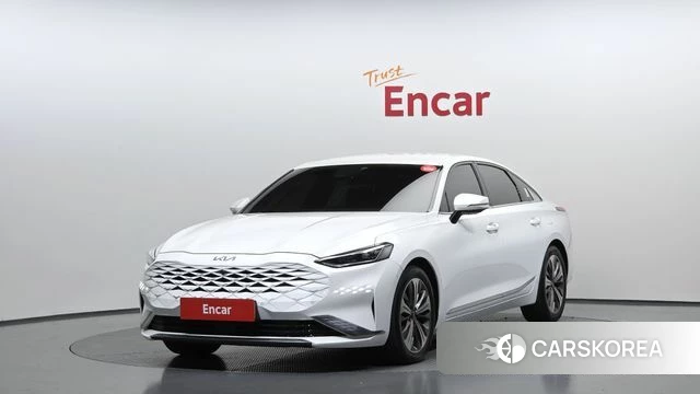 Kia K8 Hybrid 2022 Белый из Кореи
