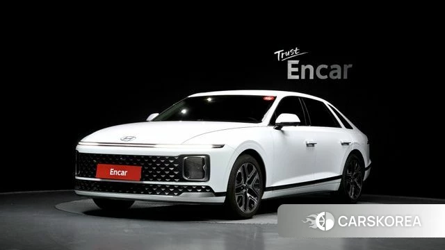 Hyundai Grandeur Hybrid (GN7) 2023 Белый из Кореи