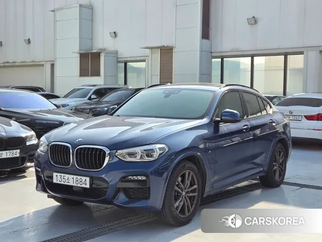 BMW X4 (G02) 2020 Синий из Кореи