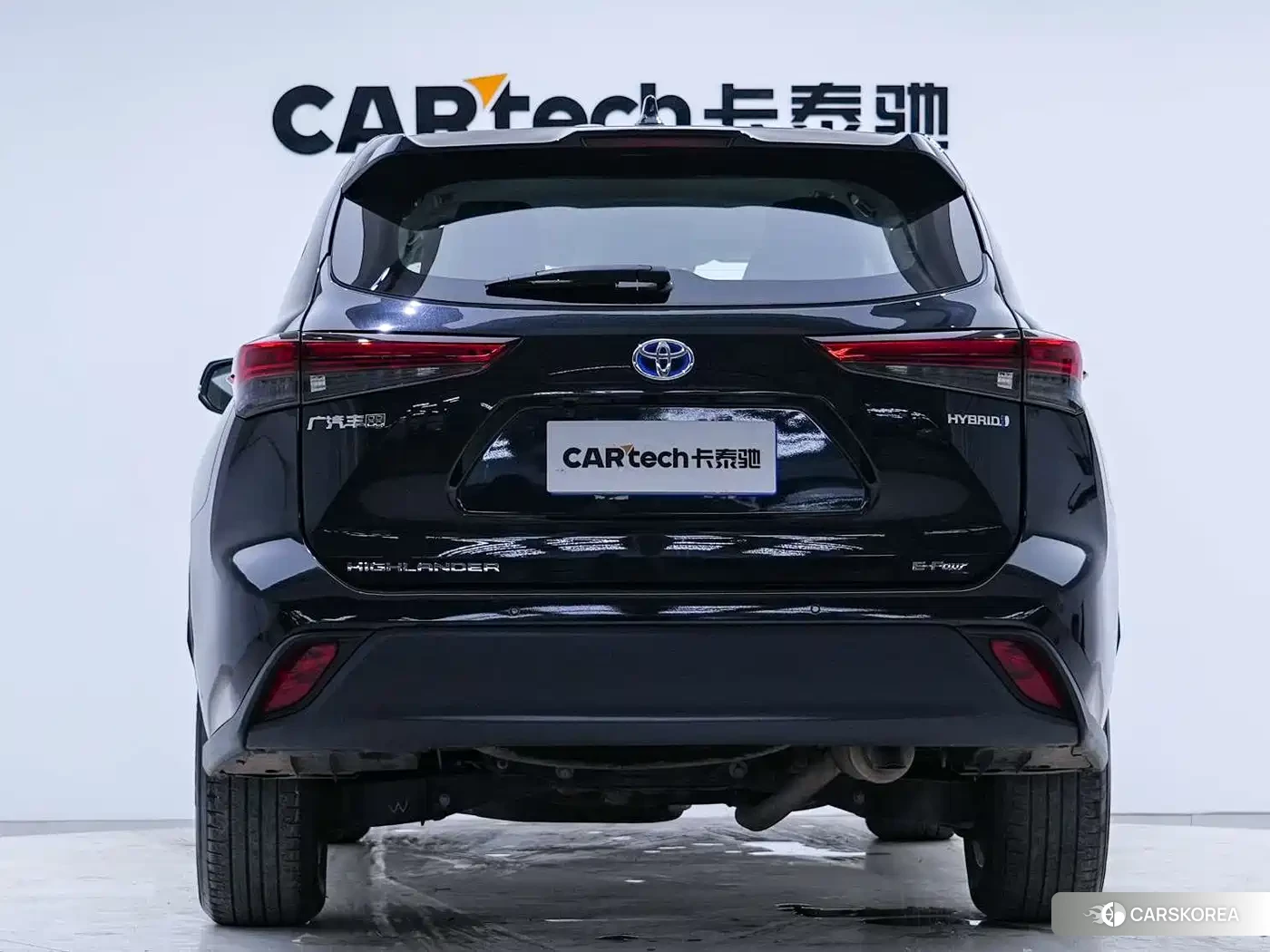 Toyota Highlander 2024 Черный из Китая