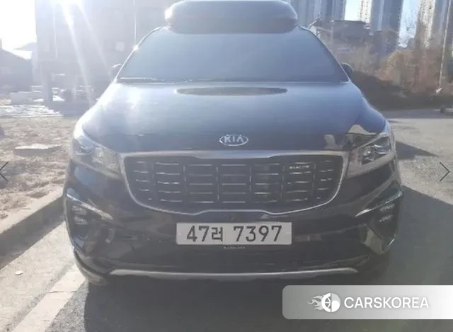 Kia The New Carnival 2018 Черный из Кореи