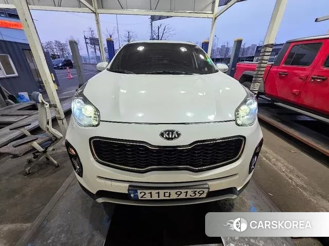 Kia Sportage 4th Generation 2018 Белый из Кореи
