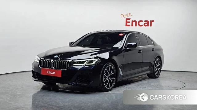 BMW 5 Series (G30) 2022 Черный из Кореи