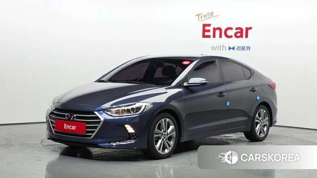 Hyundai Avante AD 2018 Синий из Кореи