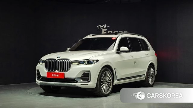 BMW X7 (G07) 2022 Белый из Кореи