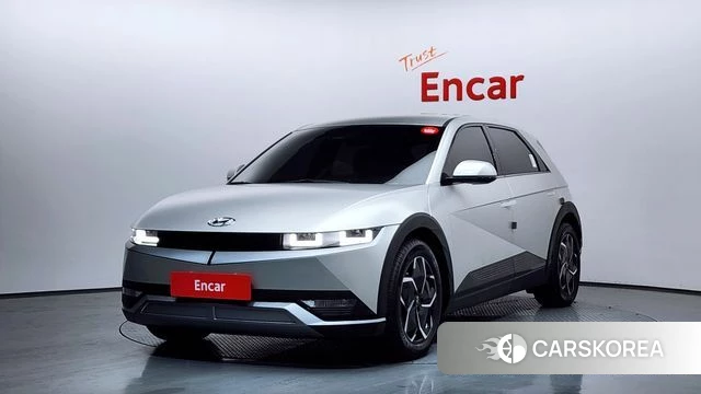 Hyundai Ionic 5 2021 Серебряный из Кореи