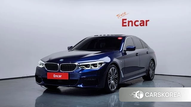BMW 5 Series (G30) 2020 Синий из Кореи
