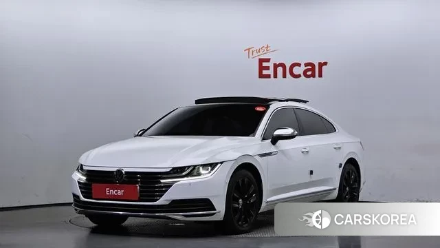 Volkswagen Arteon 2019 Белый из Кореи