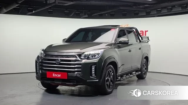 Ssangyong The New Rexton Sport 2021 Зеленый из Кореи