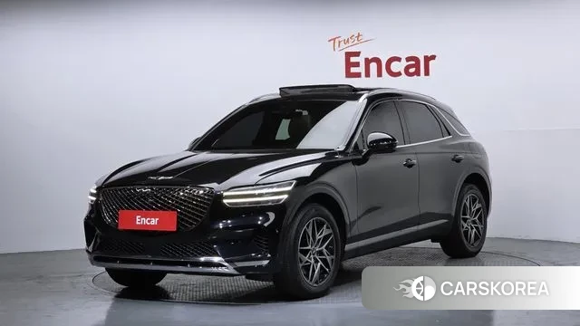 Genesis GV70 2022 Черный из Кореи