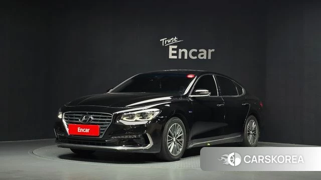 Hyundai Grandeur IG Hybrid 2018 Черный из Кореи