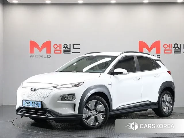 Hyundai Kona Electric 2020 Белый из Кореи