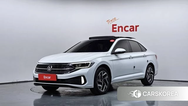 Volkswagen 7th Generation of Jetta 2024 Белый из Кореи