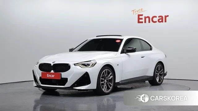 BMW 2 Series (G42) 2023 Белый из Кореи