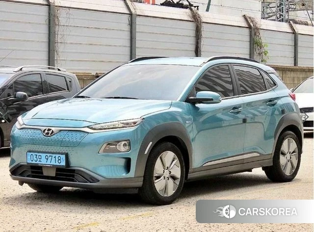 Hyundai Kona Electric 2020 Синий из Кореи