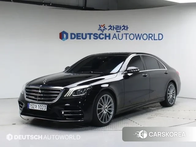 Mercedes-Benz S-Class W222 2020 Черный из Кореи