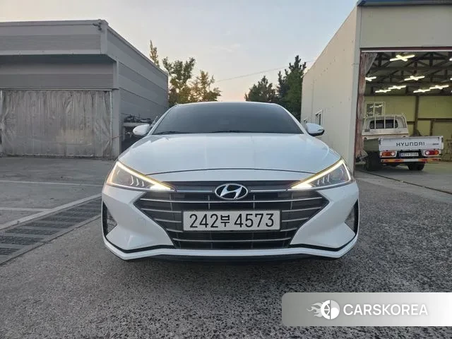 Hyundai The New Avante AD 2019 Белый из Кореи