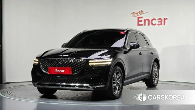 Genesis GV70 2022 Черный из Кореи