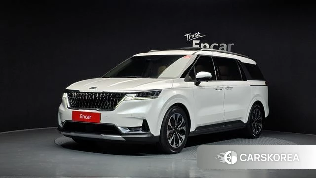 Kia Carnival 4th generation 2021 Белый из Кореи