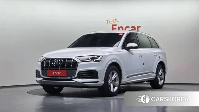 Audi Q7 (4M) 2022 Белый из Кореи