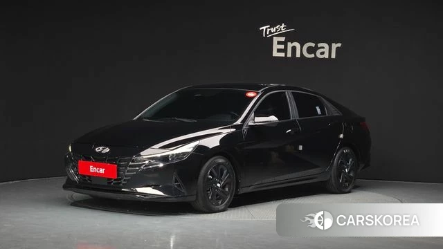 Hyundai Avante (CN7) 2022 Черный из Кореи