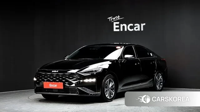 Kia K8 Hybrid 2022 Черный из Кореи