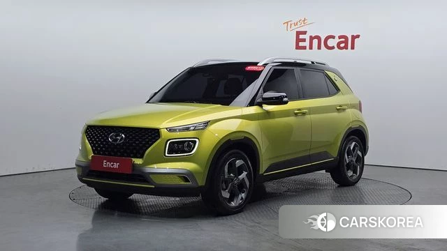 Hyundai Venue 2019 Светло-зеленый из Кореи