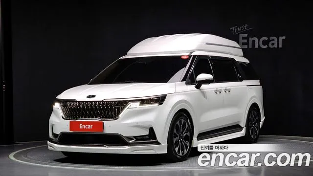 Kia Carnival 4th generation 2022 Белый из Кореи