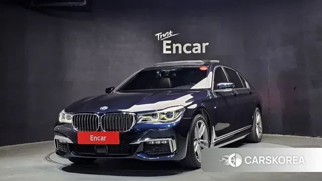 BMW 7 Series (G11) 2018 Черный из Кореи