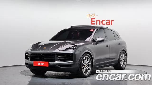 Porsche Cayenne (PO536) 2023 Серый из Кореи