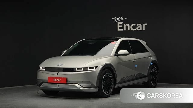 Hyundai Ionic 5 2023 Серебристо-серый из Кореи