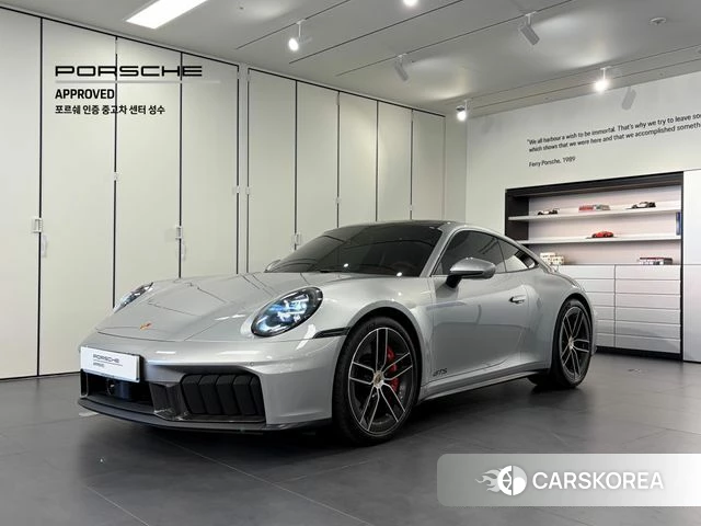 Porsche 911(992) 2025 Серебряный из Кореи