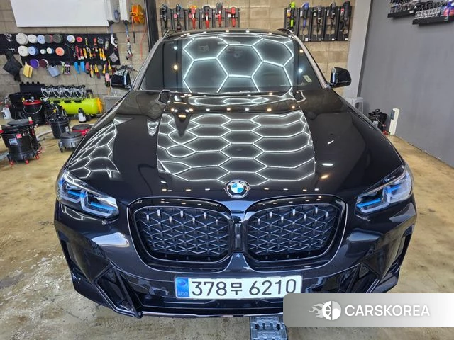 BMW X4 (G02) 2023 Черный из Кореи