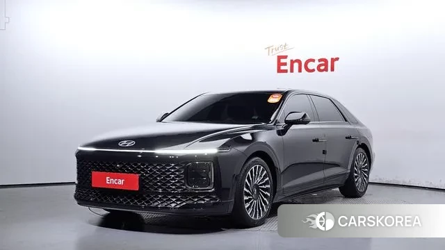 Hyundai Grandeur Hybrid (GN7) 2023 Черный из Кореи