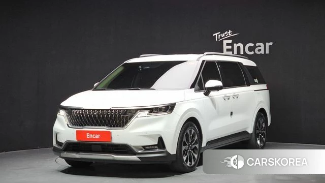 Kia Carnival 4th generation 2022 Белый из Кореи