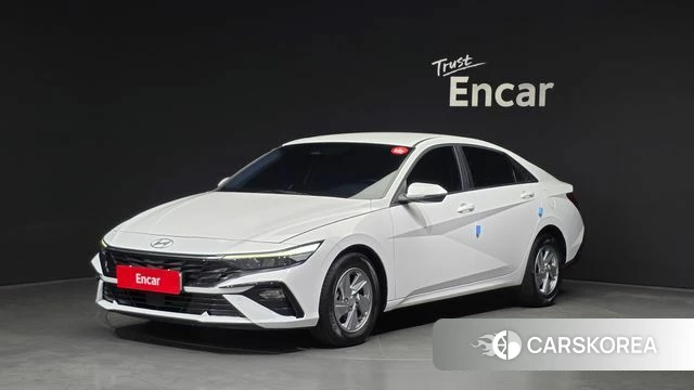 Hyundai The New Avante (CN7) 2023 Белый из Кореи